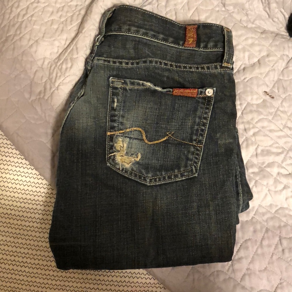 Seven for all mankind bootcut jeans